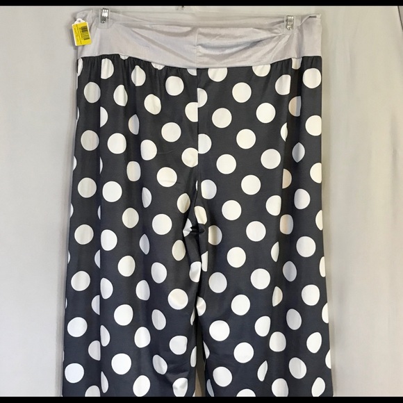 NWT Women’s Polka Dot Pajama Lounge Pants XXL - Picture 7 of 8